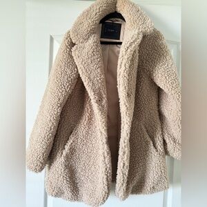 Lucky Brand Tan Teddy Jacket